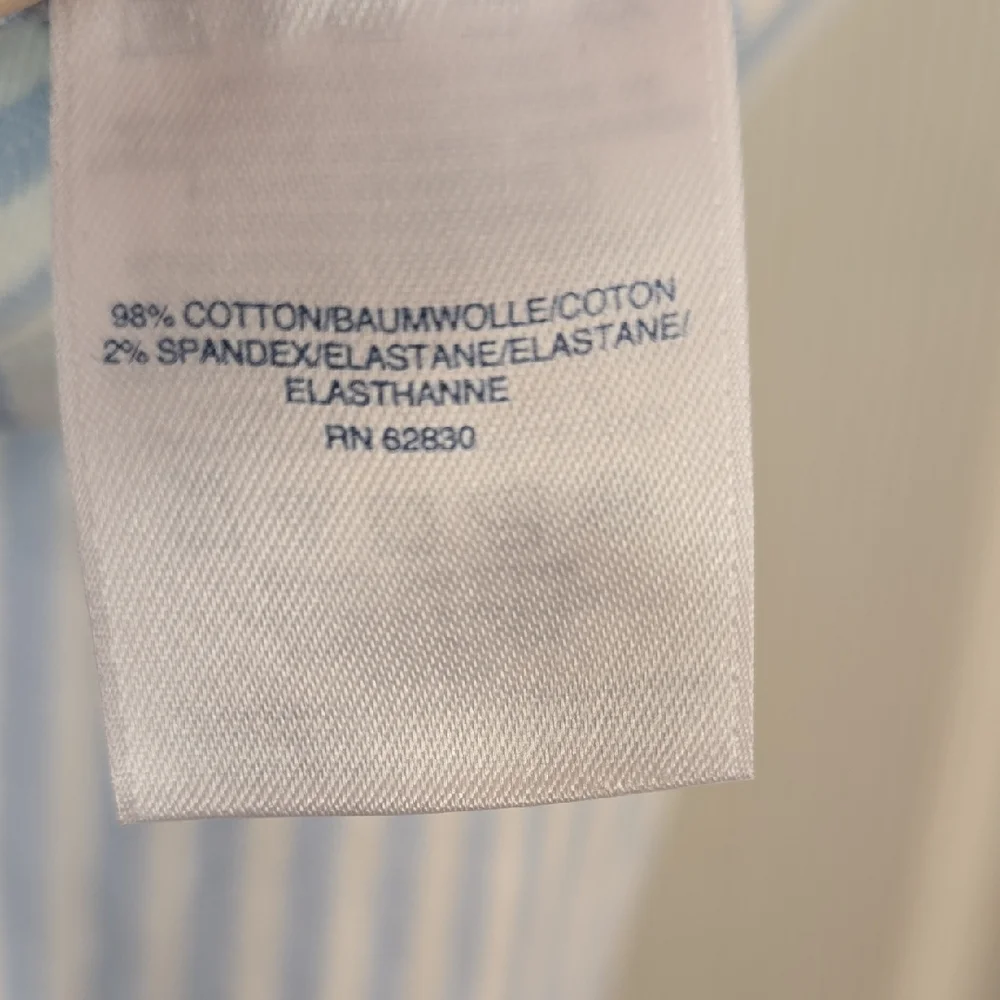 Lands' End‎ Blue and White Striped Women's Shorts